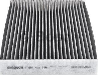 BOSCH 1 987 432 538 - Фильтр воздуха в салоне autospares.lv