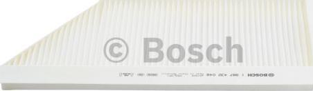 BOSCH 1 987 432 048 - Фильтр воздуха в салоне autospares.lv