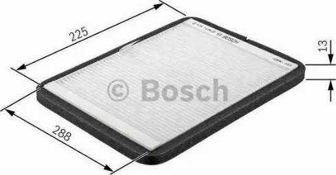 BOSCH 1 987 432 005 - Фильтр воздуха в салоне autospares.lv