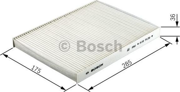 BOSCH 1 987 432 079 - Фильтр воздуха в салоне autospares.lv