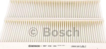 BOSCH 1 987 432 194 - Фильтр воздуха в салоне autospares.lv