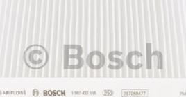 BOSCH 1 987 432 115 - Фильтр воздуха в салоне autospares.lv