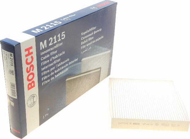 BOSCH 1 987 432 115 - Фильтр воздуха в салоне autospares.lv