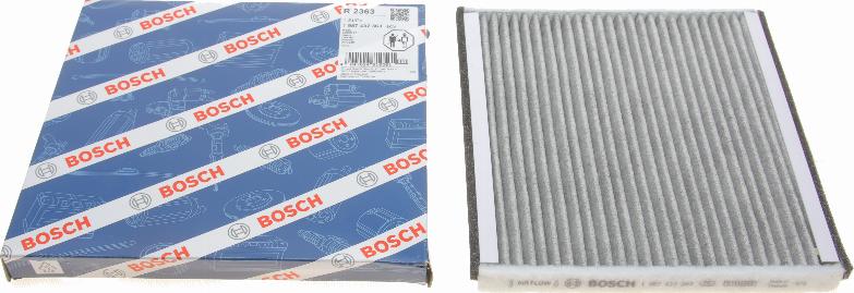 BOSCH 1 987 432 363 - Фильтр воздуха в салоне autospares.lv