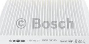 BOSCH 1 987 432 299 - Фильтр воздуха в салоне autospares.lv