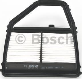 BOSCH 1 987 429 176 - Воздушный фильтр, двигатель autospares.lv