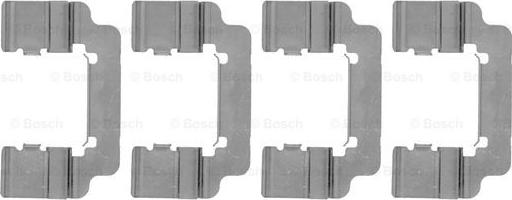 BOSCH 1 987 474 481 - Комплектующие для колодок дискового тормоза autospares.lv