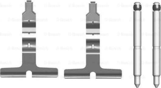 BOSCH 1 987 474 430 - Комплектующие для колодок дискового тормоза autospares.lv