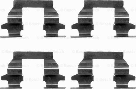 BOSCH 1 987 474 655 - Комплектующие для колодок дискового тормоза autospares.lv