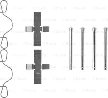 BOSCH 1 987 474 042 - Комплектующие для колодок дискового тормоза autospares.lv