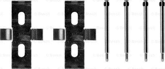 BOSCH 1 987 474 057 - Комплектующие для колодок дискового тормоза autospares.lv