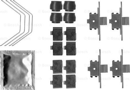 BOSCH 1 987 474 739 - Комплектующие для колодок дискового тормоза autospares.lv