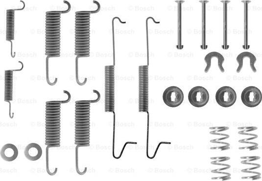 BOSCH 1 987 475 005 - Комплектующие, барабанный тормозной механизм autospares.lv