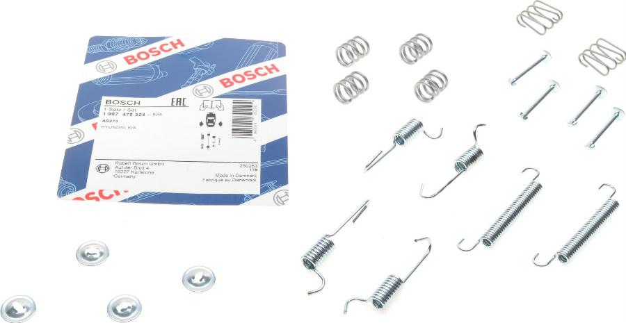 BOSCH 1 987 475 324 - Комплектующие, стояночная тормозная система autospares.lv