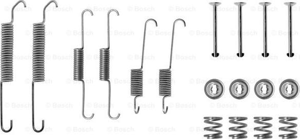 BOSCH 1 987 475 215 - Комплектующие, барабанный тормозной механизм autospares.lv