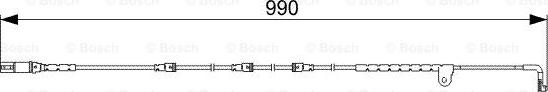 BOSCH 1 987 473 049 - Сигнализатор, износ тормозных колодок autospares.lv