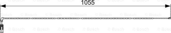 BOSCH 1 987 473 001 - Сигнализатор, износ тормозных колодок autospares.lv