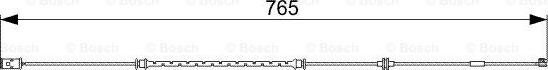 BOSCH 1 987 473 018 - Сигнализатор, износ тормозных колодок autospares.lv