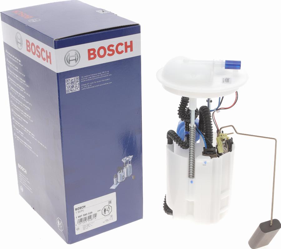 BOSCH 1 987 580 029 - Модуль топливного насоса autospares.lv