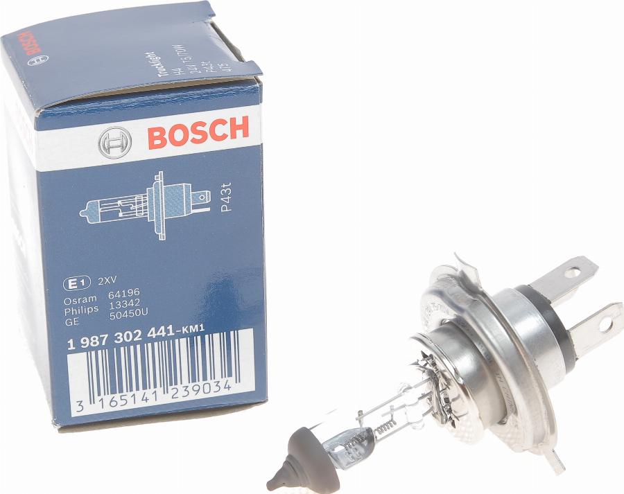 BOSCH 1 987 302 441 - Лампа накаливания, фара дальнего света autospares.lv