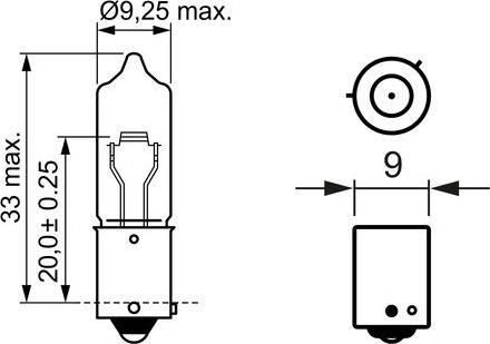 BOSCH 1 987 302 264 - Лампа накаливания, фонарь указателя поворота autospares.lv