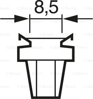 BOSCH 1 987 302 219 - Лампа накаливания autospares.lv