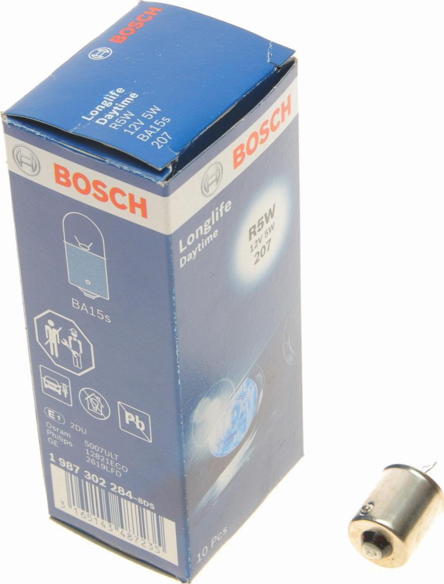 BOSCH 1 987 302 284 - Лампа накаливания, фонарь указателя поворота autospares.lv