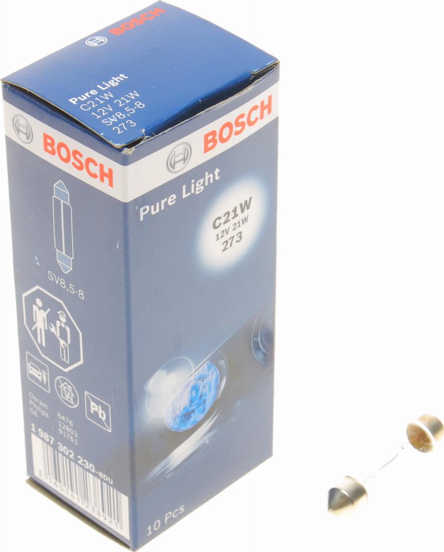 BOSCH 1 987 302 230 - Лампа накаливания autospares.lv