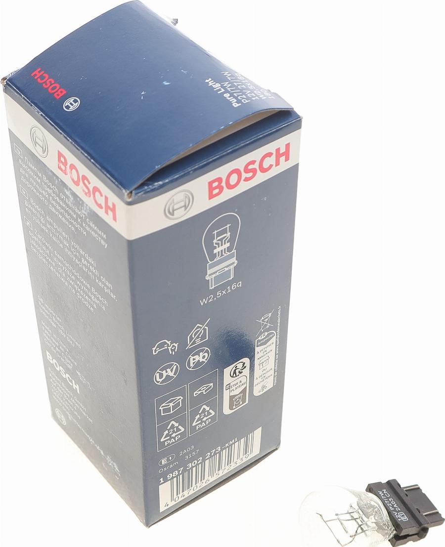 BOSCH 1 987 302 273 - Лампа накаливания, задний противотуманный фонарь autospares.lv