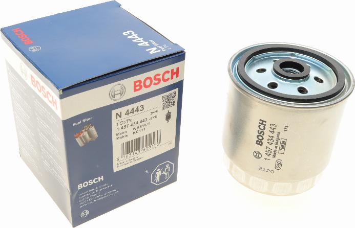 BOSCH 1 457 434 443 - Топливный фильтр autospares.lv