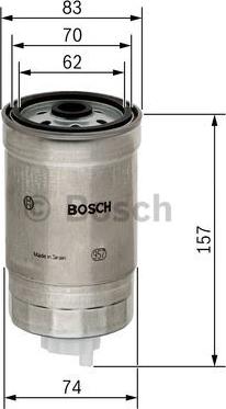 BOSCH 1 457 434 194 - Топливный фильтр autospares.lv