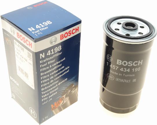 BOSCH 1 457 434 198 - Топливный фильтр autospares.lv