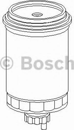 BOSCH 1457434188 - Топливный фильтр autospares.lv