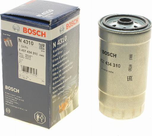 BOSCH 1 457 434 310 - Топливный фильтр autospares.lv