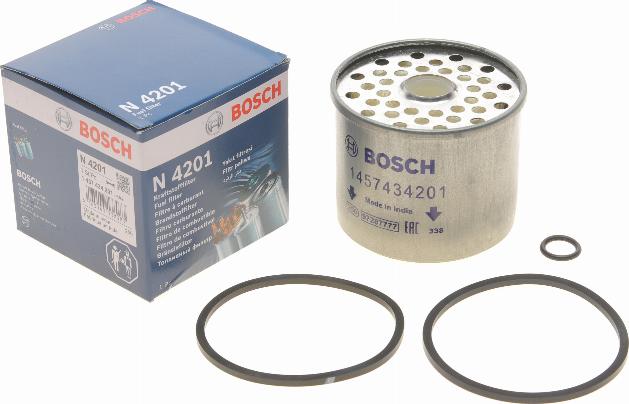 BOSCH 1 457 434 201 - Топливный фильтр autospares.lv