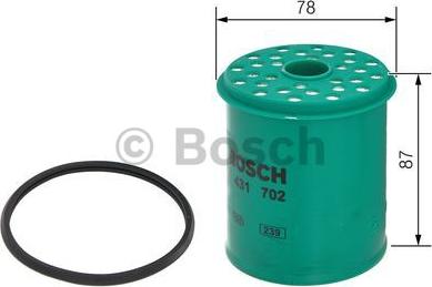 BOSCH 1 457 431 702 - Топливный фильтр autospares.lv