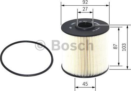 BOSCH 1 457 431 707 - Топливный фильтр autospares.lv