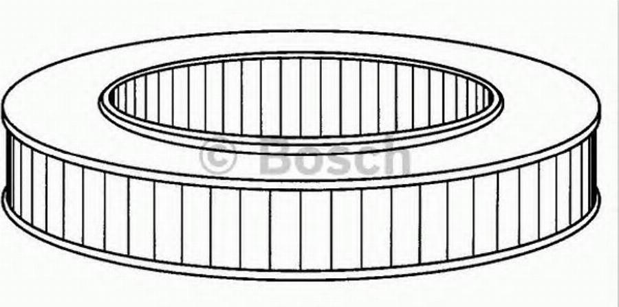 BOSCH 1 457 432 100 - Воздушный фильтр, двигатель autospares.lv