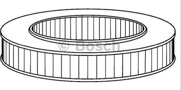 BOSCH 1 457 429 947 - Воздушный фильтр, двигатель autospares.lv