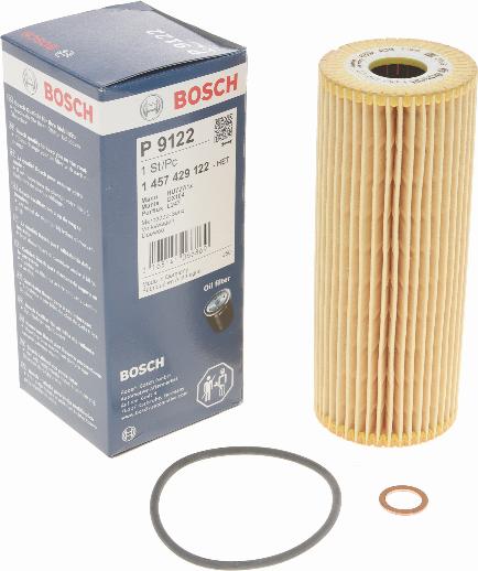 BOSCH 1 457 429 122 - Масляный фильтр autospares.lv