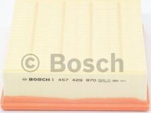 BOSCH 1 457 429 870 - Воздушный фильтр, двигатель autospares.lv