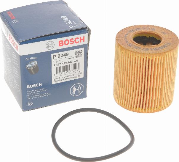 BOSCH 1 457 429 249 - Масляный фильтр autospares.lv