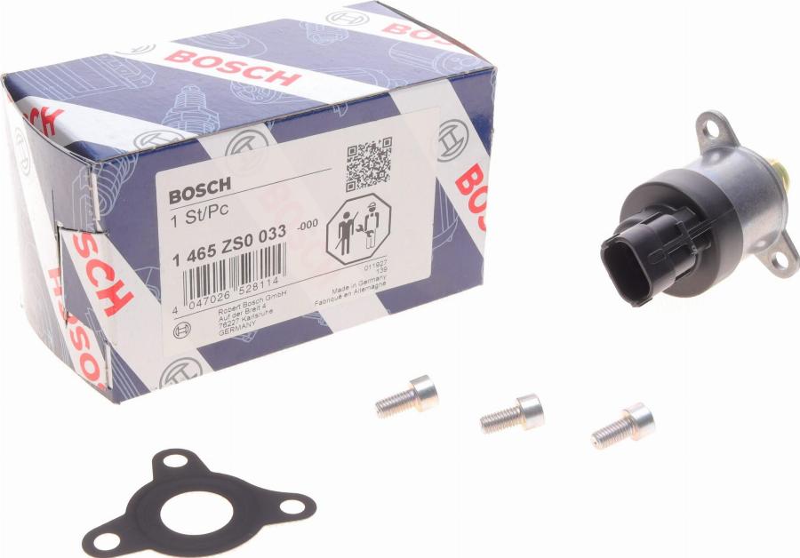 BOSCH 1 465 ZS0 033 - Регулирующий клапан, количество топлива (Common-Rail-System) autospares.lv