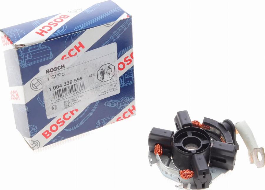 BOSCH 1 004 336 599 - Кронштейн, угольная щетка autospares.lv