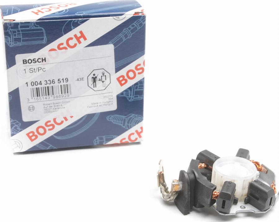 BOSCH 1 004 336 519 - Кронштейн, угольная щетка autospares.lv