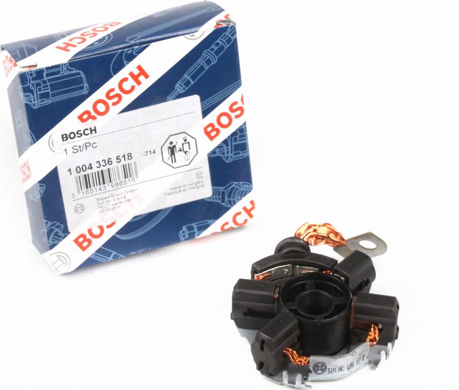 BOSCH 1 004 336 518 - Кронштейн, угольная щетка autospares.lv