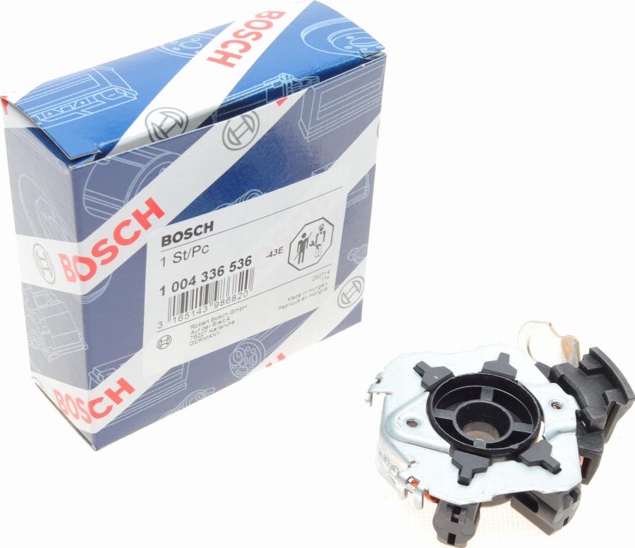 BOSCH 1 004 336 536 - Кронштейн, угольная щетка autospares.lv