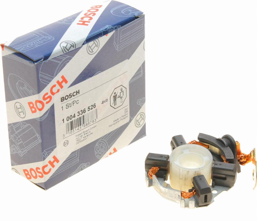 BOSCH 1 004 336 526 - Кронштейн, угольная щетка autospares.lv