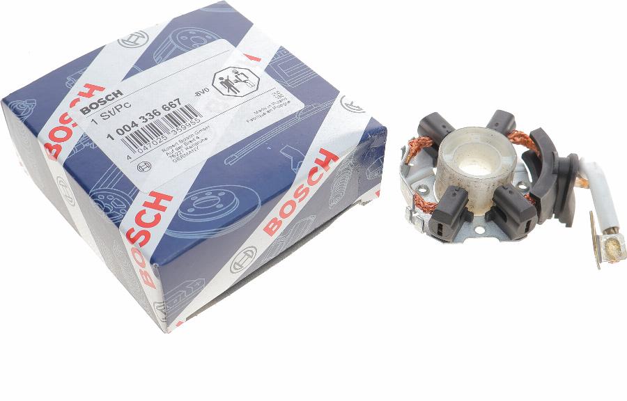 BOSCH 1 004 336 667 - Кронштейн, угольная щетка autospares.lv