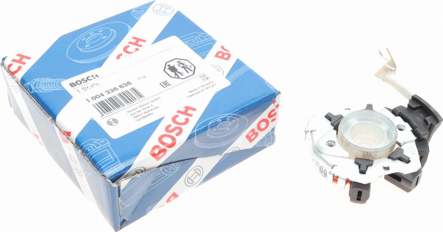 BOSCH 1 004 336 636 - Кронштейн, угольная щетка autospares.lv